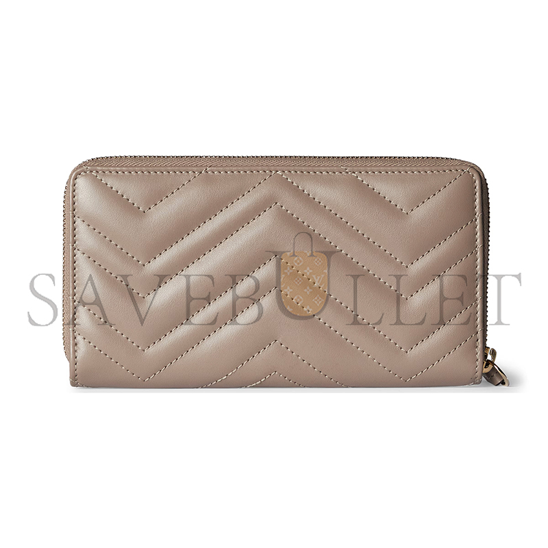 GUCCI GG MARMONT ZIP AROUND WALLET 443123 (19*10.5*2cm)